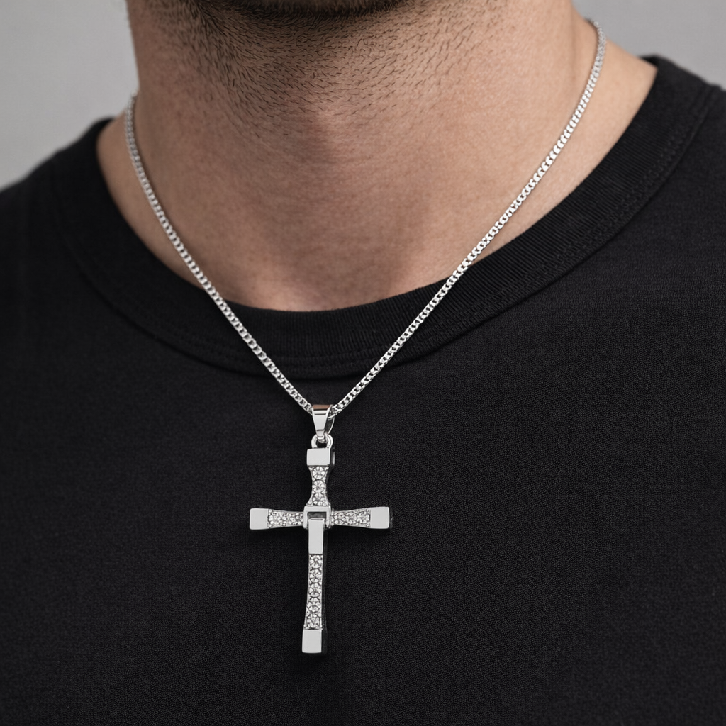 Collar de Cruz™ Alta Pureza 316L