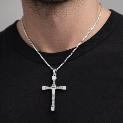 Collar de Cruz™ Alta Pureza 316L